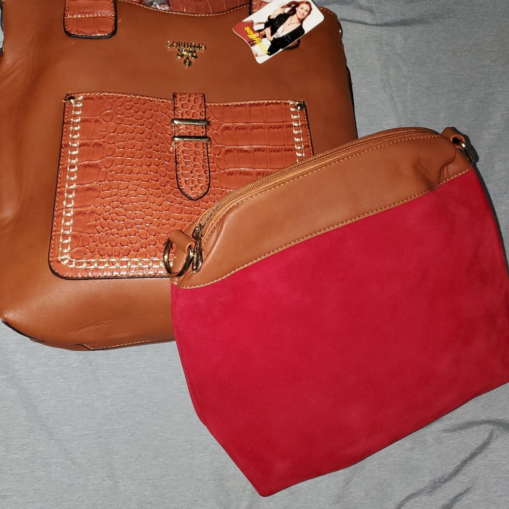 Vintage Sophilin Leather Handbag